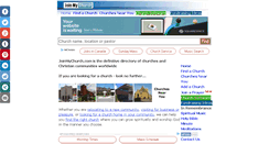 Desktop Screenshot of joinmychurch.com